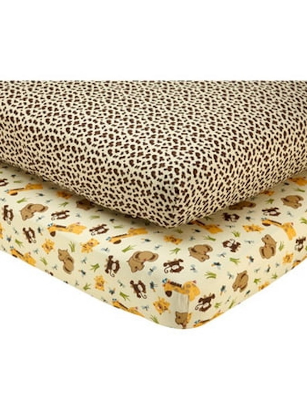 Little Bedding Jungle Dreams 2pk Crib Sheet